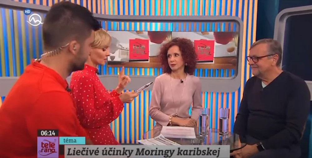 Liečivé účinky Moringy Karibskej v relácii Teleráno